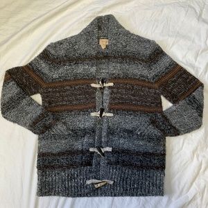 Chunky Wool/Alpaca Blend Toggle Front Cardigan by Wilfred Free size M